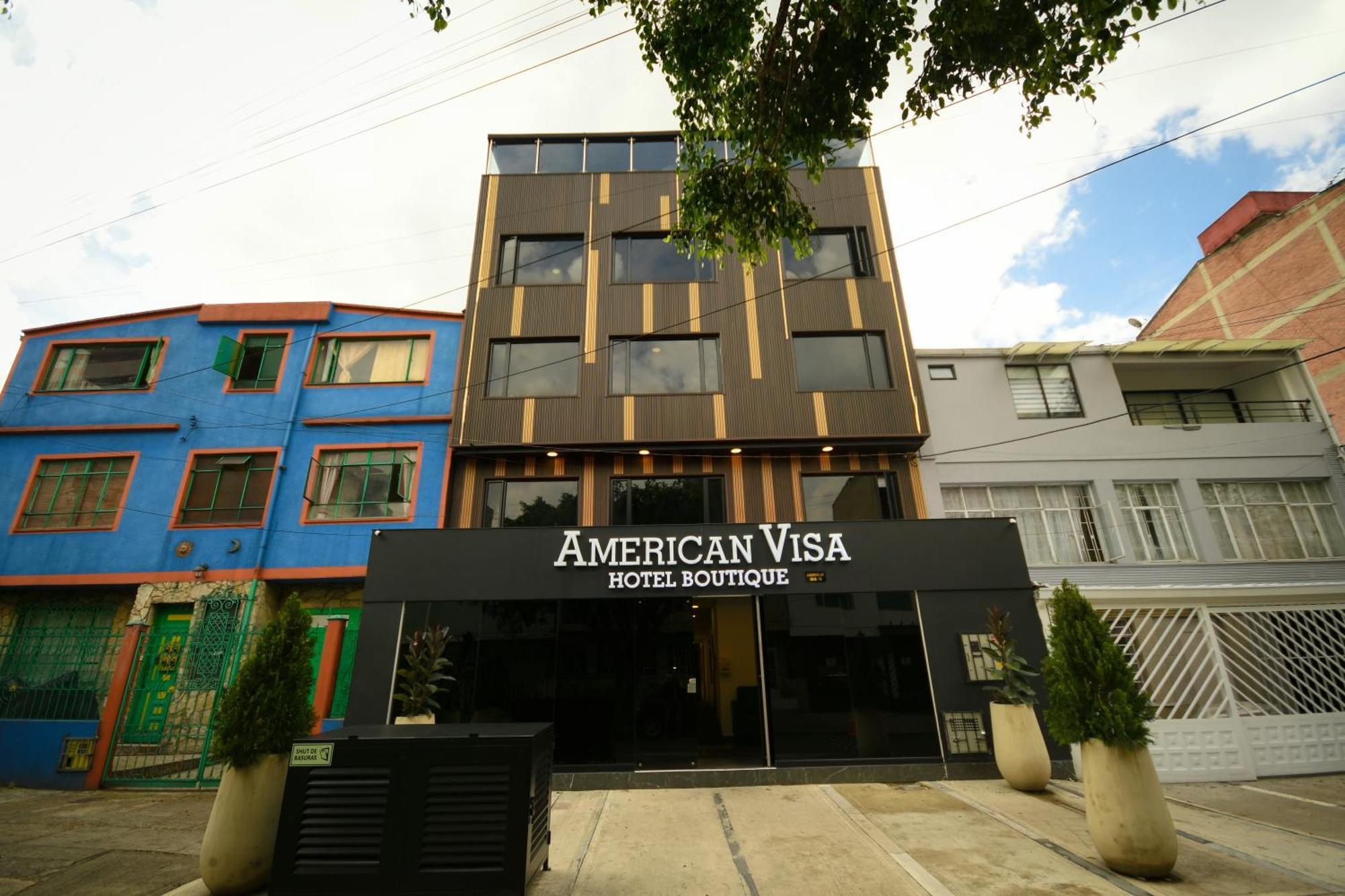Hotel American Visa Boutique Bogotá Dış mekan fotoğraf